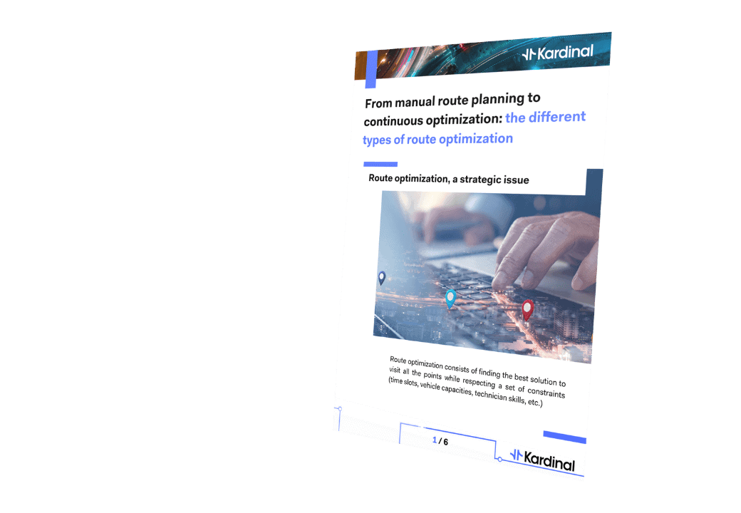 Report Types route optimization