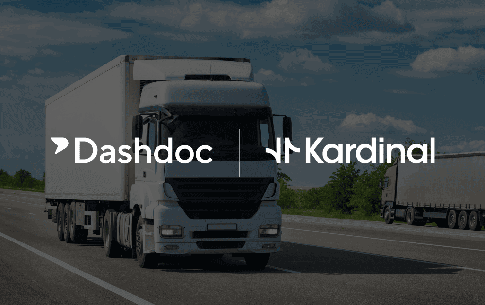 Partenariat Dashdoc et Kardinal