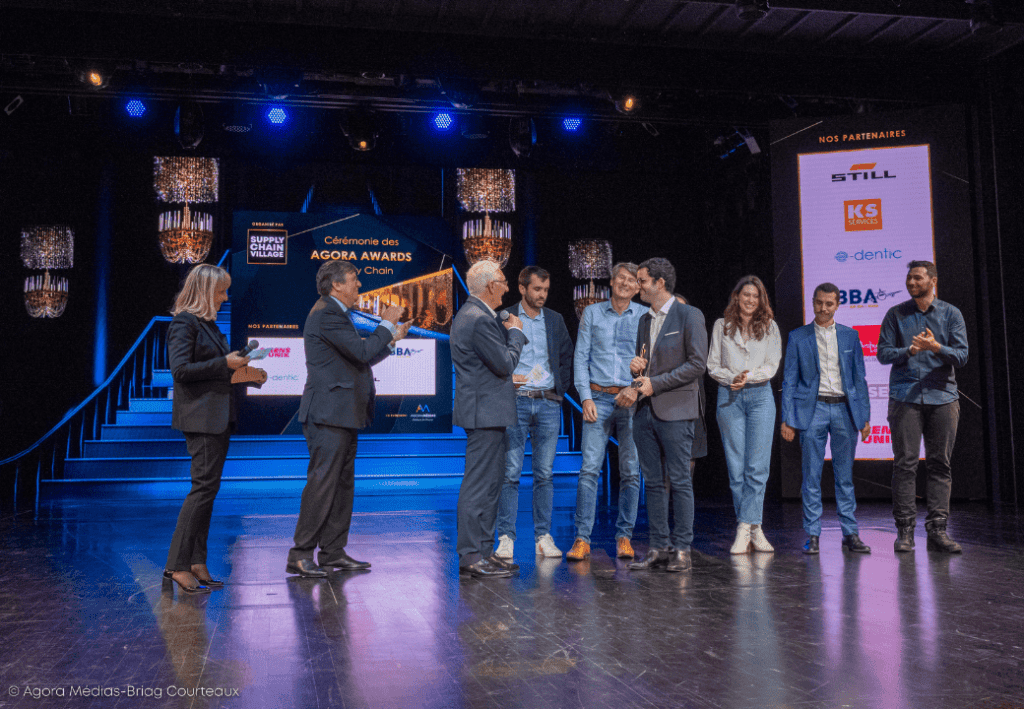 Kardinal meilleur système d'information aux Agora Awards Supply Chain 2022 Kardinal Information System