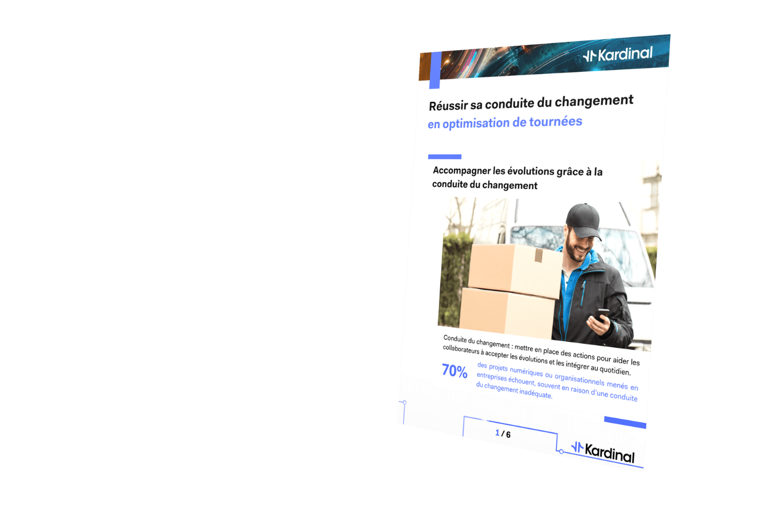 Rapport conduite changement en optimisation de tournées