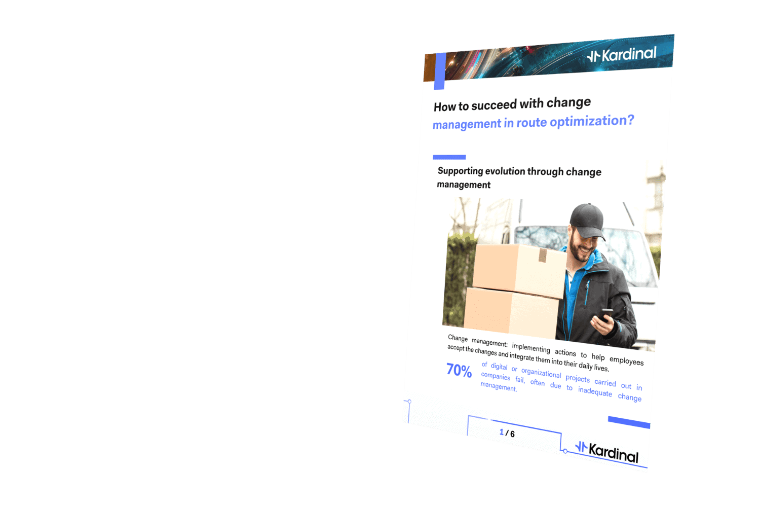 Report - How to succeed with changemanagement in route optimization
