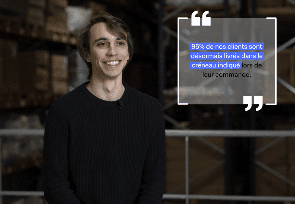 Elliott Royer, Chef de projet transport chez Vente-unique