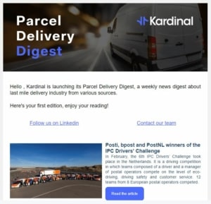 Parcel Delivery Digest