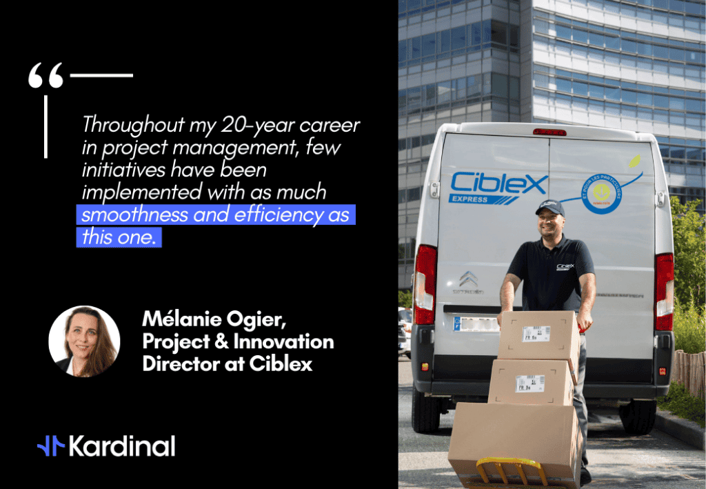 Ciblex chooses Kardinal to transform its last mile operations