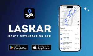 Laskar, route optimization app